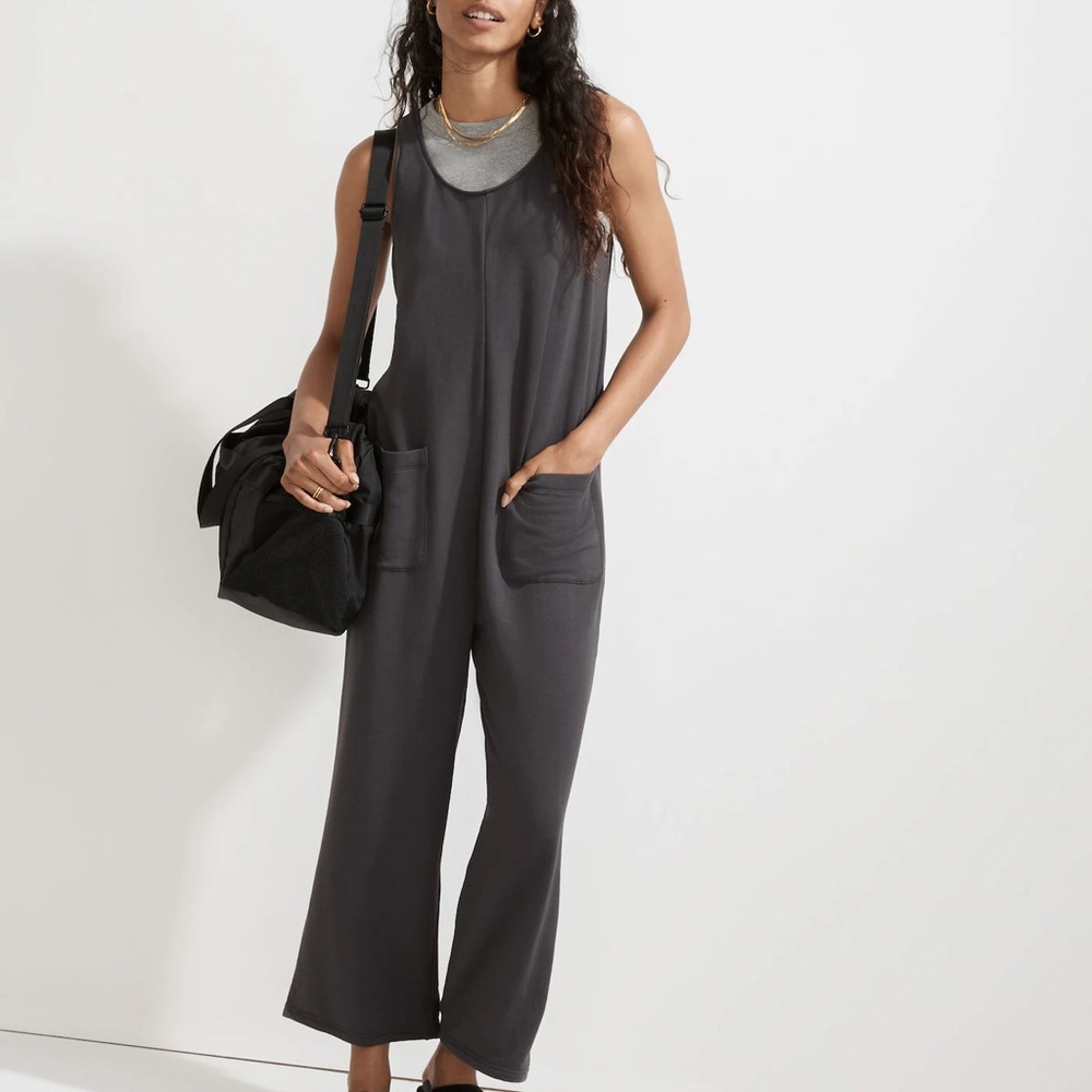 Madewell Super Brushed Pull on Jumpsuit